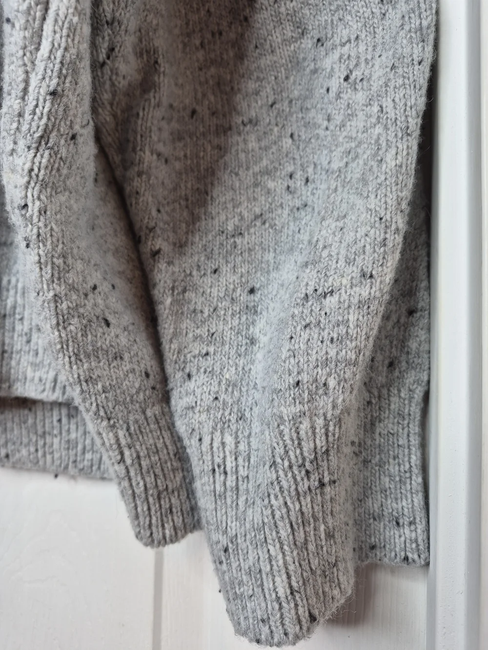 American Eagle Crewneck Sweater in Light Gray XXXL
